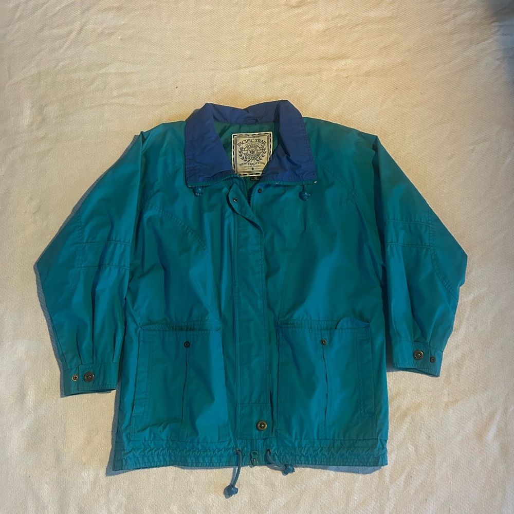 Pacific Trial Teal and Blue Jacket